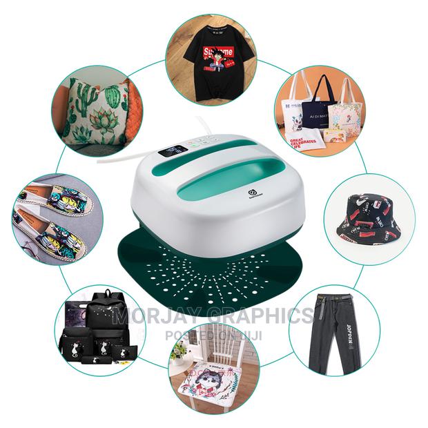 Factory Price Heat Press Machine Portable-white/Red - main view