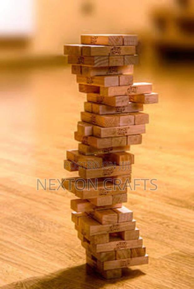 Wooden Jenga Tower - thumbnail 3