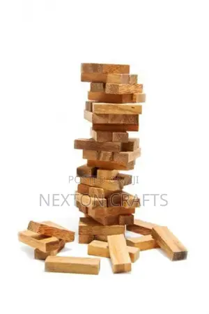 Wooden Jenga Tower