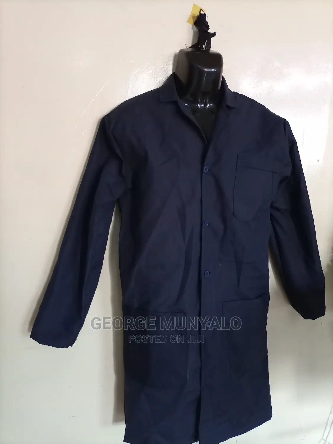 Navy Blue Dust Coats