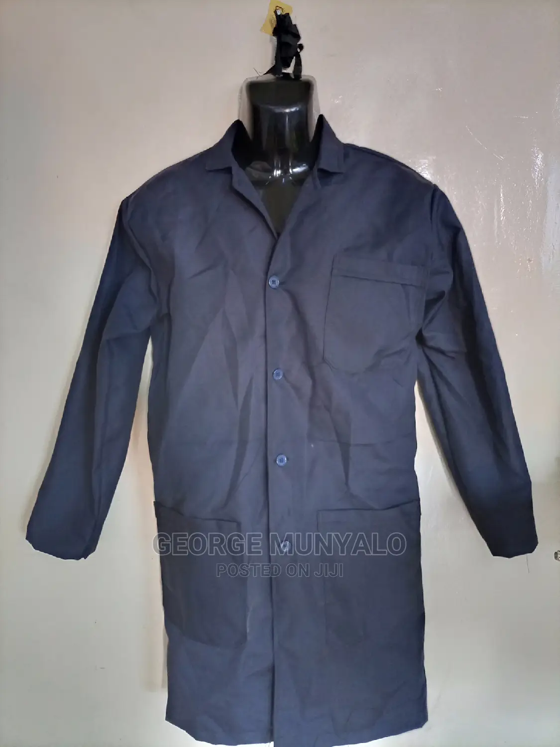 Navy Blue Dust Coats
