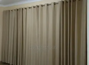 Stylish Beige Elegant Curtain