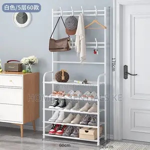 *3 in 1 Five Tier Widen Storage Rack/Hanger*