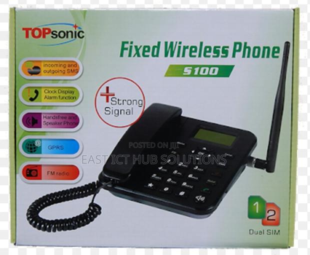 GSM Desktop Phone Uses Any Simcard Plus Radio - thumbnail 2