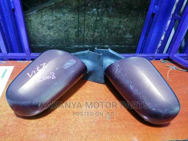 Toyota Vitz 2005/2010 Side Mirror Non Blinker, Ex Japan - thumbnail 2