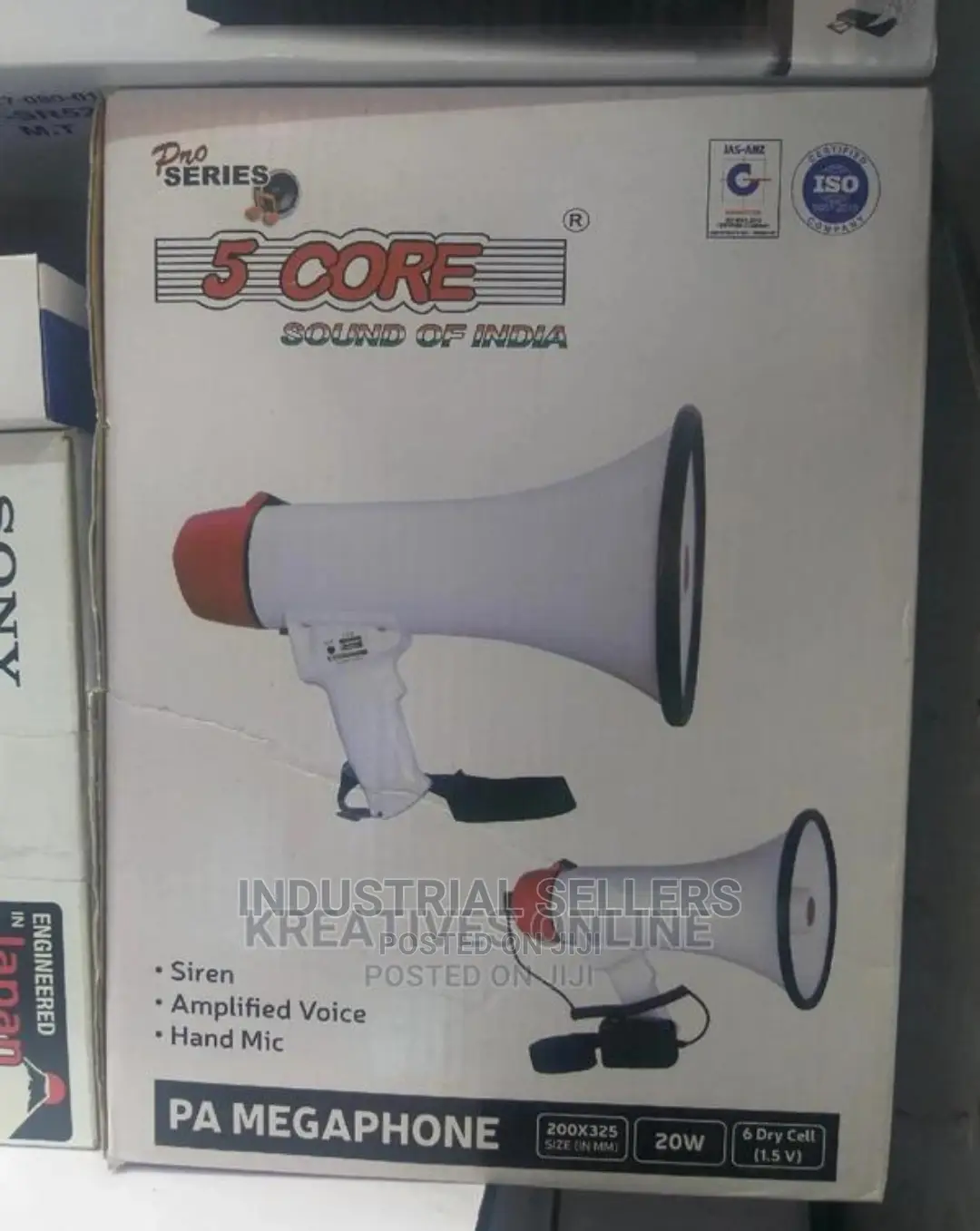 5 Core Pa Megaphone 30w