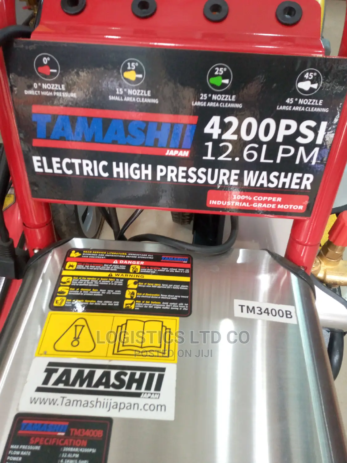 Tamashii Electric High-Pressure Car Washer 4200psi