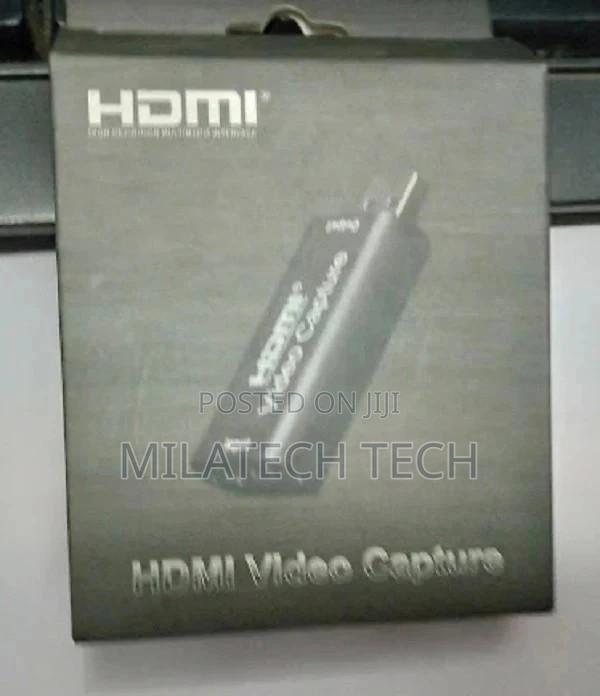 Video Capture Live Stream Card Black
