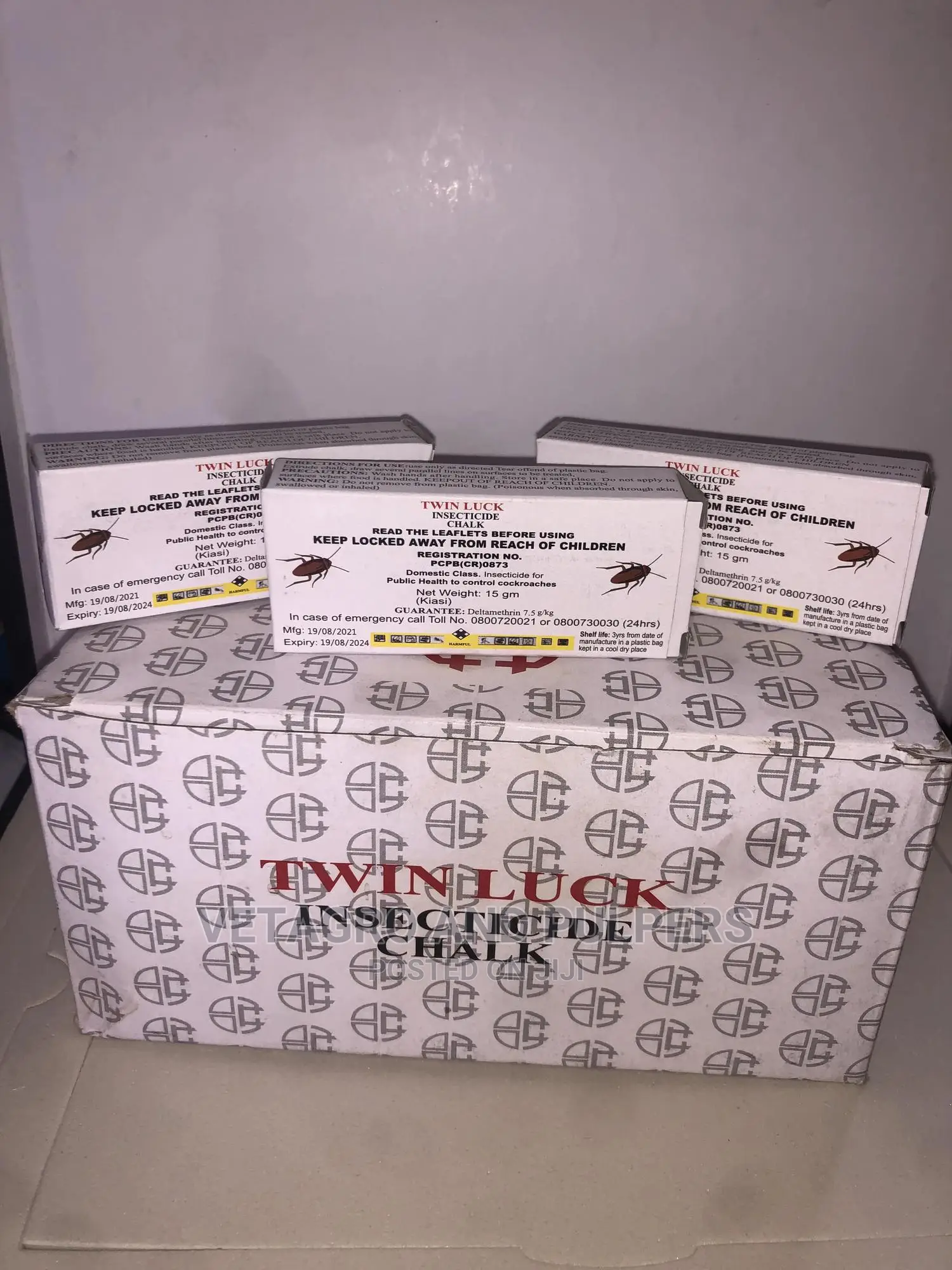 Insecticide Chalk (Twin Luck) 15gm