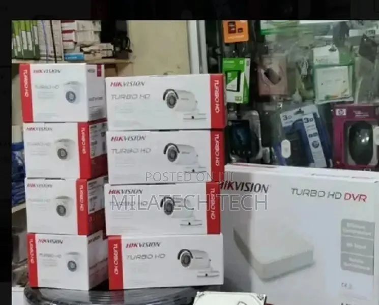 Super 8 Hikvision CCTV Cameras Complet
