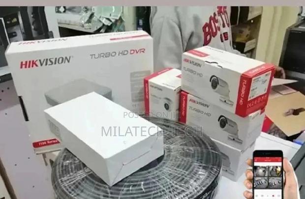 Most Serving 4 Hikvision CCTV Cameras Complete Kit Package - main view
