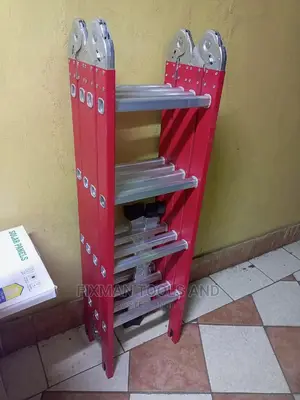 Portable Aluminium Ladder 16 Ft 4*4 Steps Strong
