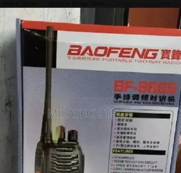 Baofeng 888s Walkie Talkies 2 Way Communication