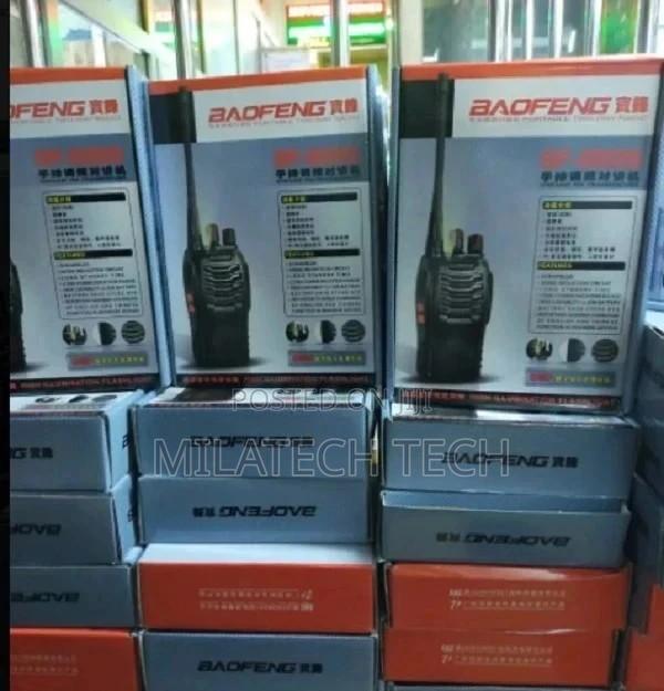 Baofeng Bf-888s Walkie Talkie 2pcs With Rechargeable Batter