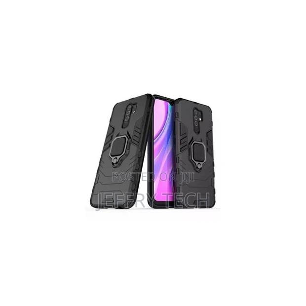 Generic Xiomi Redmi 9 Shock Proof Heavy Duty Ring Armour Har - main view