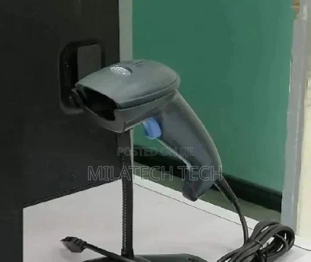 Impressive Syble Hand Held Barcode Scanner With Stand