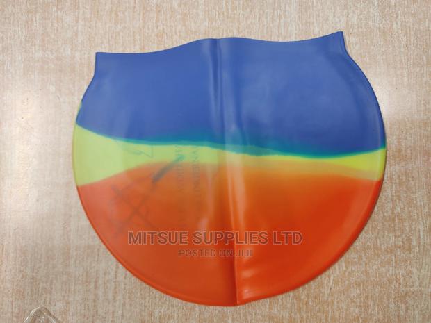 Solicone Swim Cap- Rainbow - main view