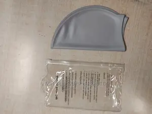 -Silicone Swim Cap- Grey