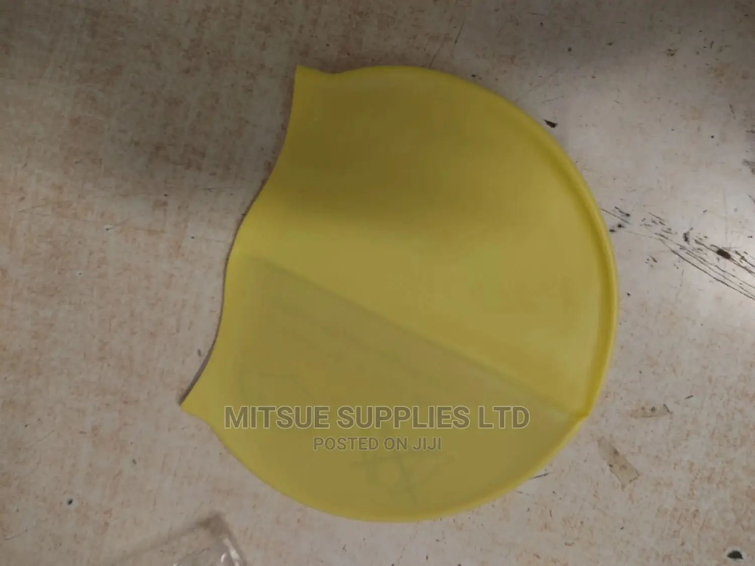 Silicone Swim Cap- Yellow