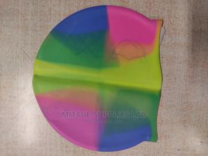 Grilong Silicone Swim Cap- Multi-Colored - thumbnail 2