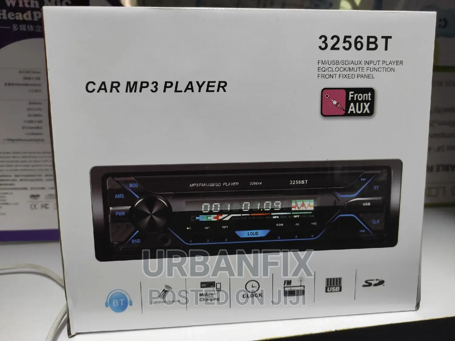 Generic Car Radio With Bluetooth, FM, USB and Mem Slot