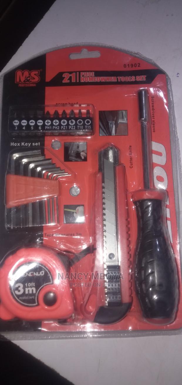 21 Pieces Home Owner Tools Set - main view