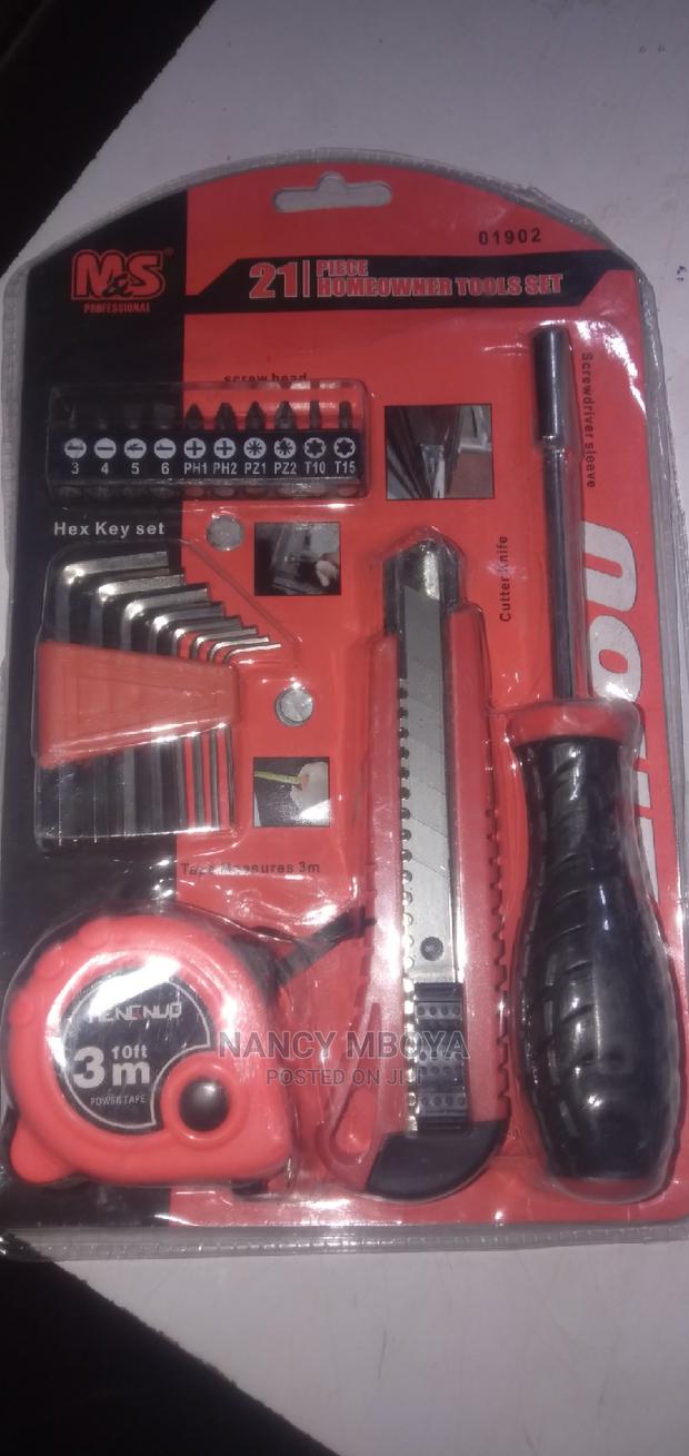 21 Pieces Home Owner Tools Set - thumbnail 2
