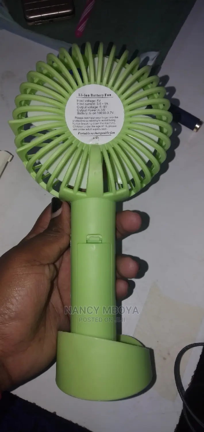 Portable Rechargeable Fan