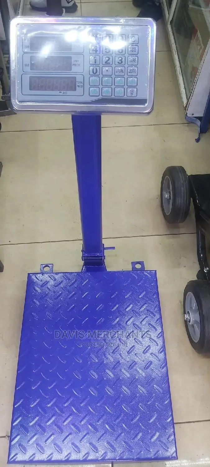 300 Kg Weighing Scale With Guard Rail