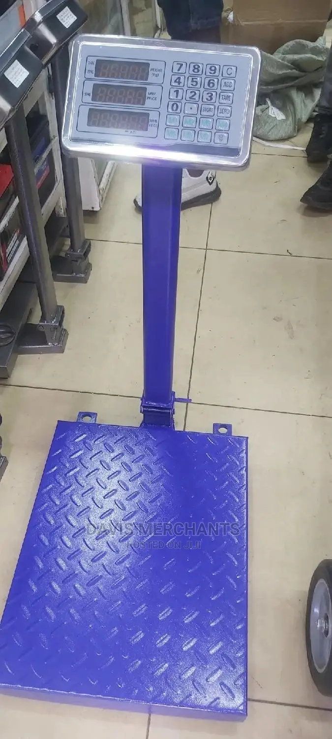300 Kg Weighing Scale With Guard Rail