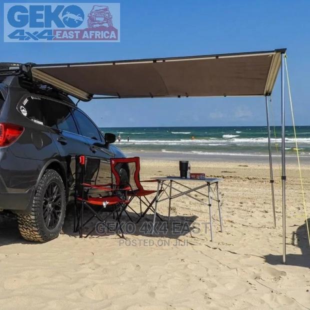 AWNINGS, Outdoors Retractable Camping Side Roof. Side Awning - thumbnail 3