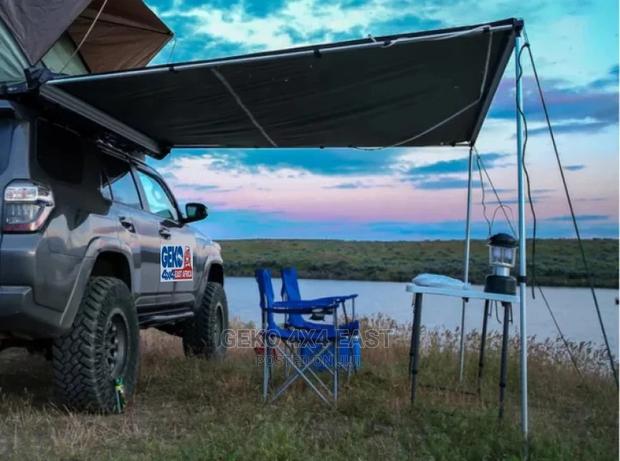 AWNINGS, Outdoors Retractable Camping Side Roof. Side Awning - thumbnail 4