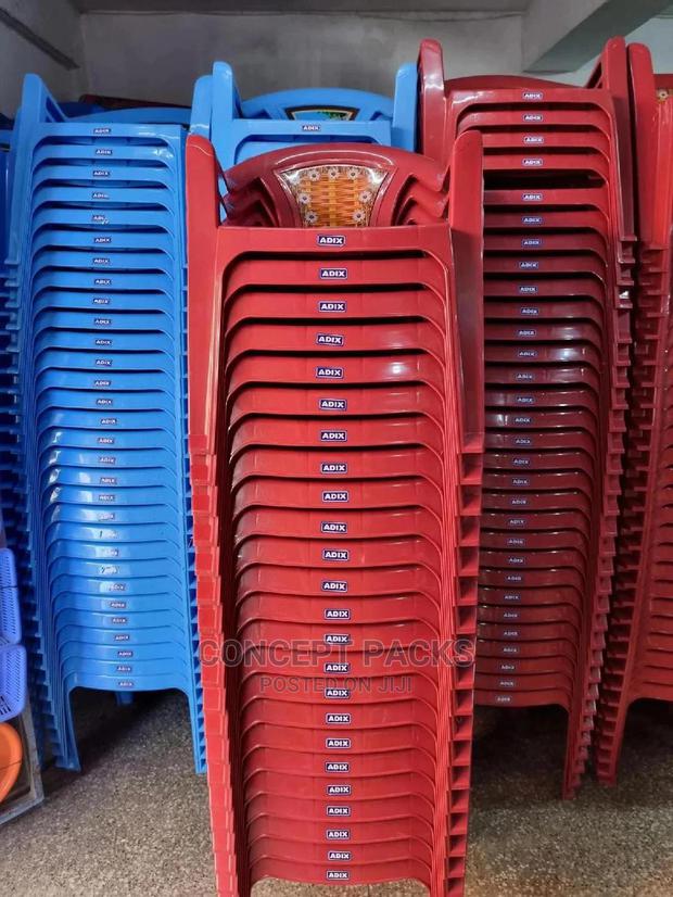 Plastic Chair. Flower Back - main view