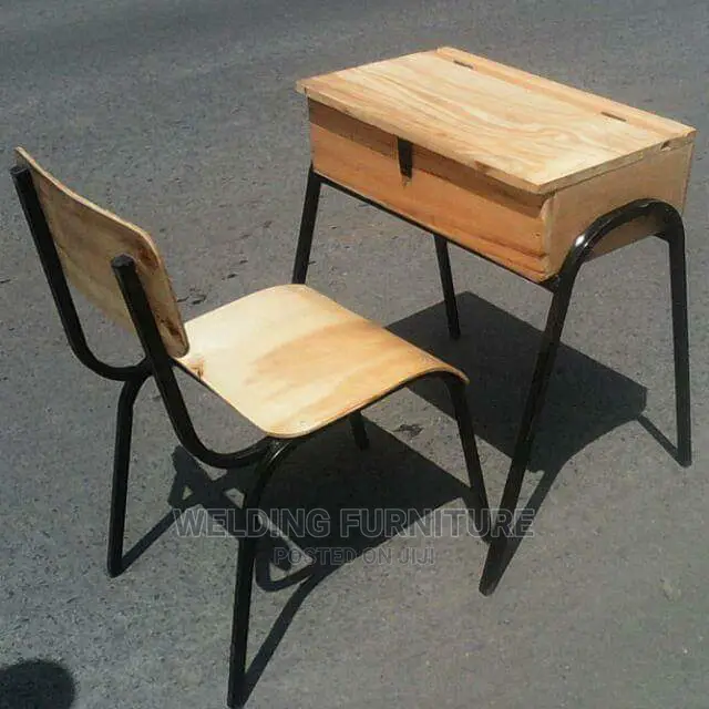 School Locker and Chair