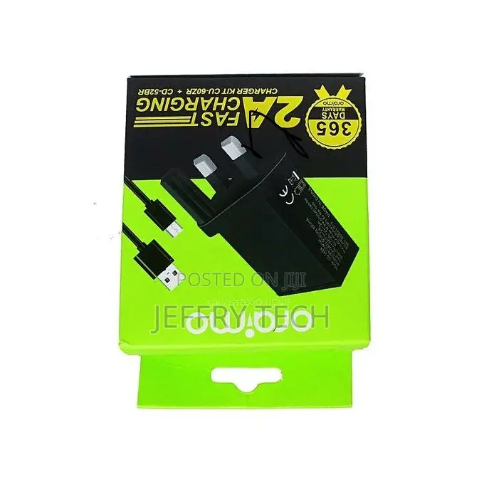 Oraimo Fast Charging Android 2A Charger Smart Phones LG Sams