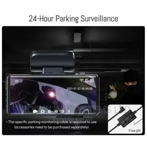 Dashboard Camera, Duel Lens, 4K Image, 24hrs Monitoring