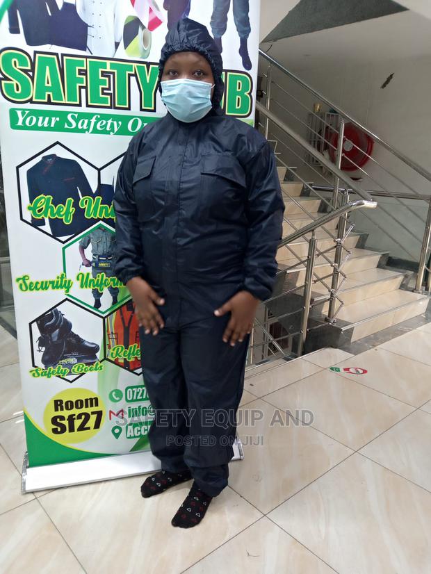 Navy Blue Safety Spraying Suits