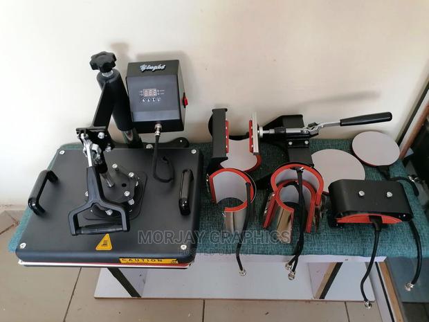 8 in 1 Combo Heat Press Machine T Shirt Magic Mug Cup - main view