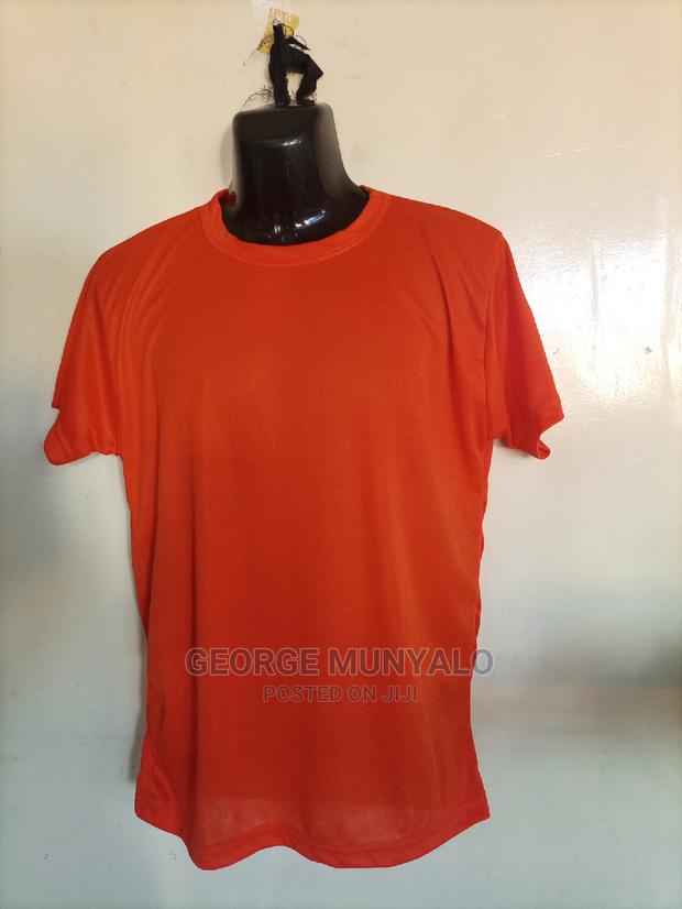 Plain Polyester T-Shirts - thumbnail 3