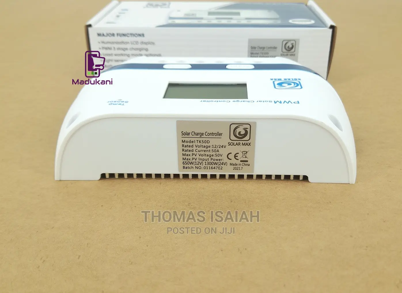 50A PWM Solar Charge Controller