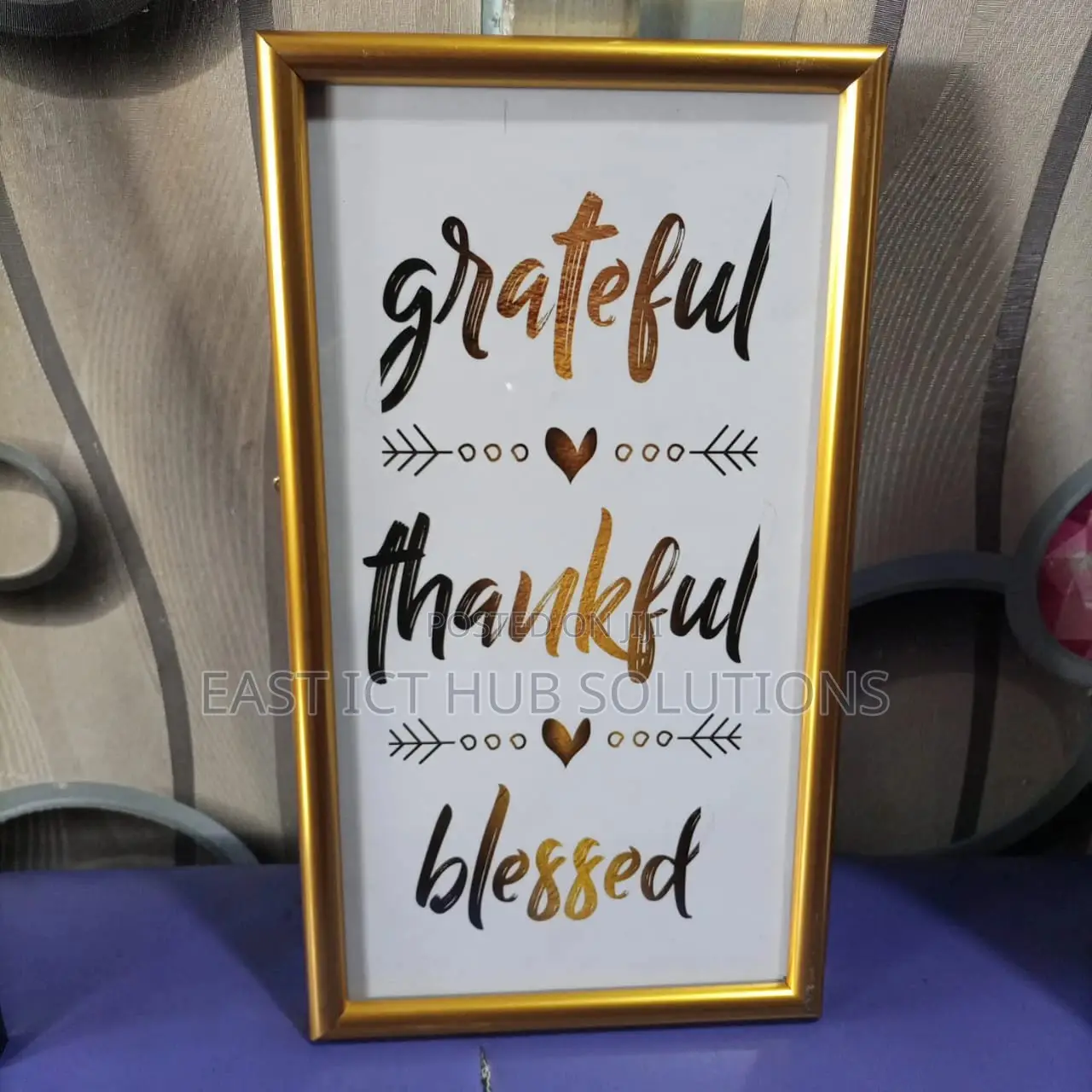 Slim Gold Photo Frames