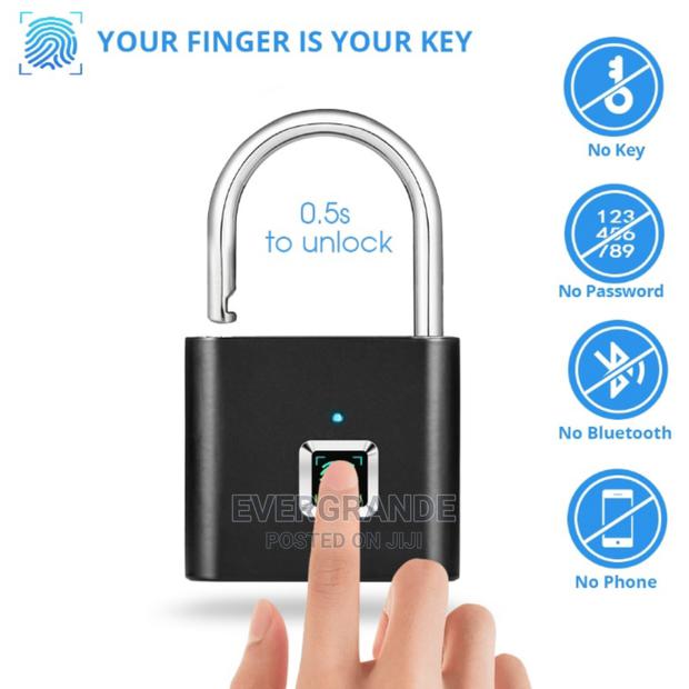 Finger Print Padlock - main view