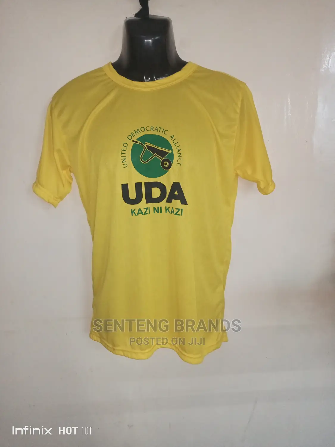 Yellow Printed T-Shirts