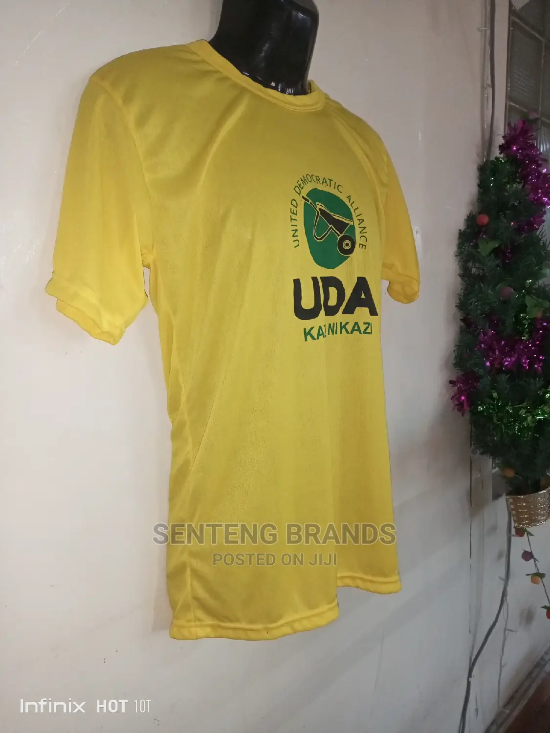 Yellow Printed T-Shirts