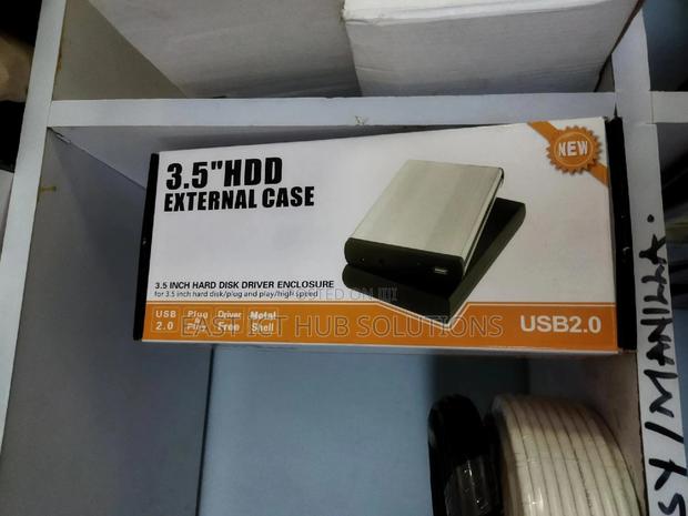 Basics 3.5-Inches Sata HDD Hard Drive Enclosure - Usb 2.0 - thumbnail 2