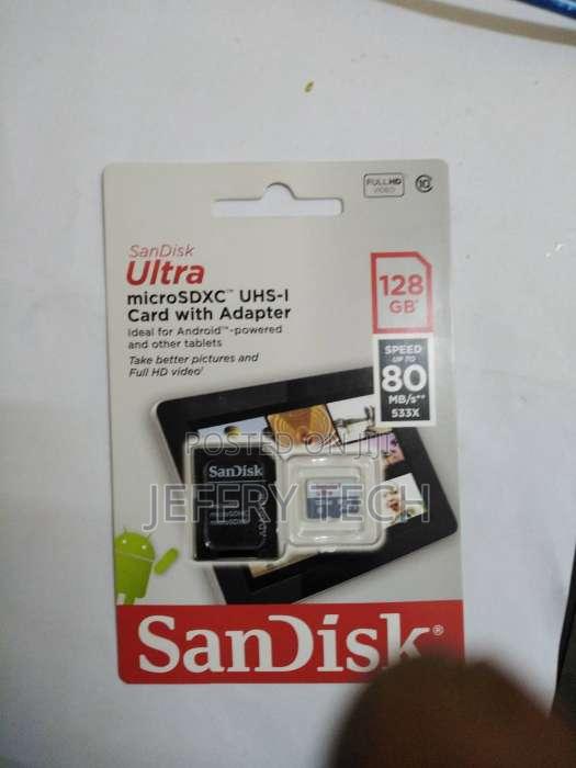 Sandisk 128 GB Memory Card For Multi - Micro SD High Capacity Cards - - thumbnail 2