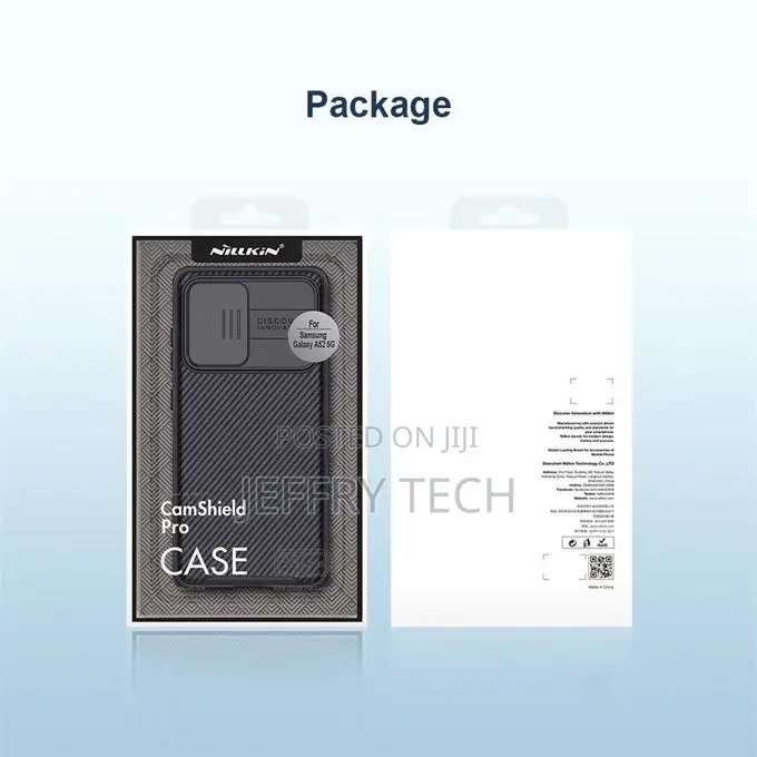 Nillikin Samsung A72 Camshield Pro Hybrid Tpu+PC