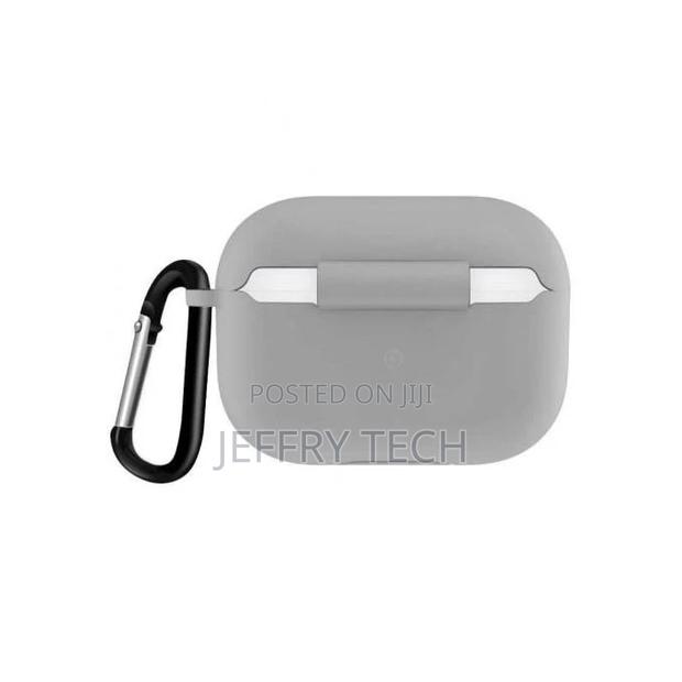 Protective Silicone for Apple Airpods 3 2021 Case Head Gray - thumbnail 2