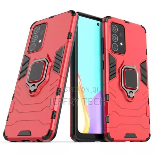Full Protection Cover With Metal Ring for Samsung Galaxy A72
