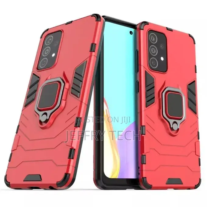 Full Protection Cover With Metal Ring for Samsung Galaxy A72